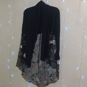 Floral cardigan
